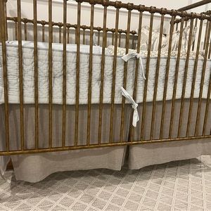 Pottery Barn Crib Skirt